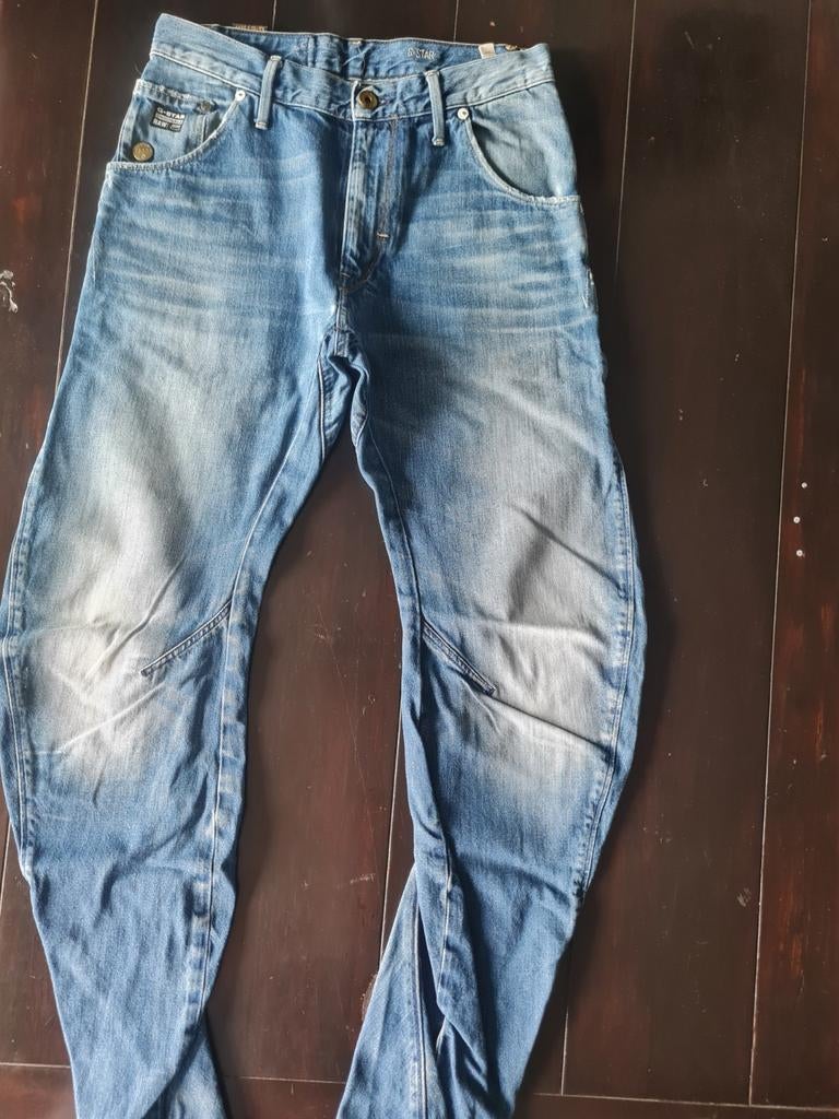 CLASSIC G STAR ARC LOOSE TAPERED JEANS SIZE 31/34!!, Ophalen of Verzenden, Zo goed als nieuw, Blauw, W32 (confectie 46) of kleiner