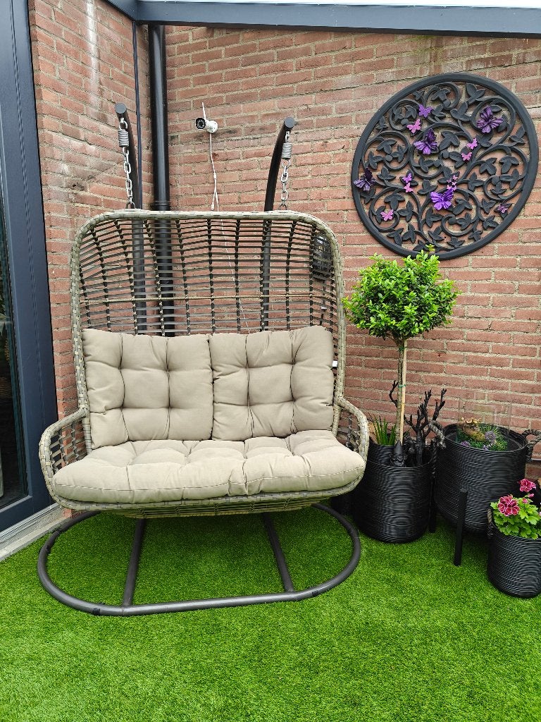 Elza Relax Hangstoel Hangei 2pers. SenS-Line, Ophalen, Zo goed als nieuw
