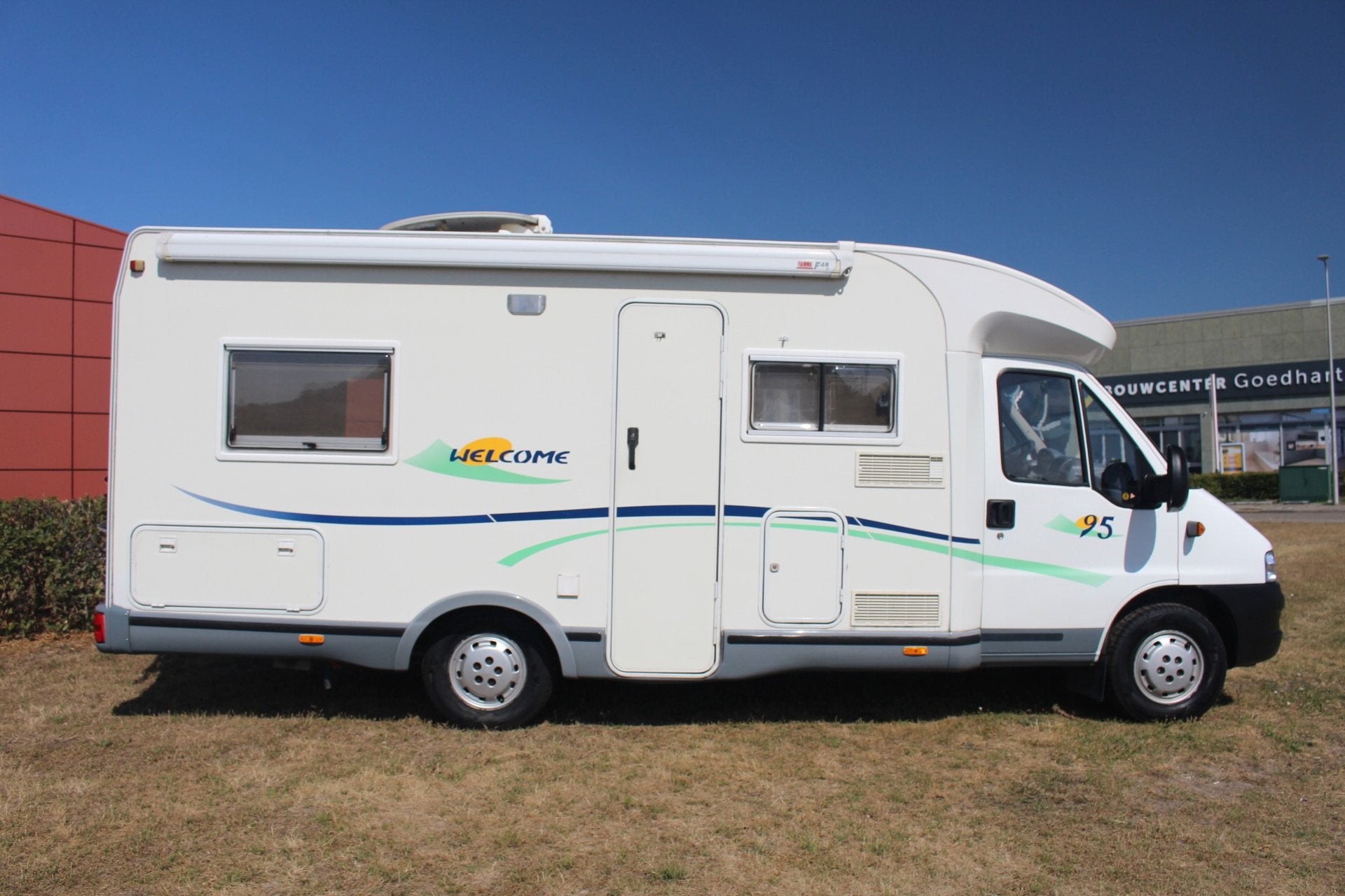 Chausson Welcome 95 2.8 JTD, Enkele bedden, 2x airco., Tot en met 2, 6 tot 7 meter, Half-integraal, Chausson