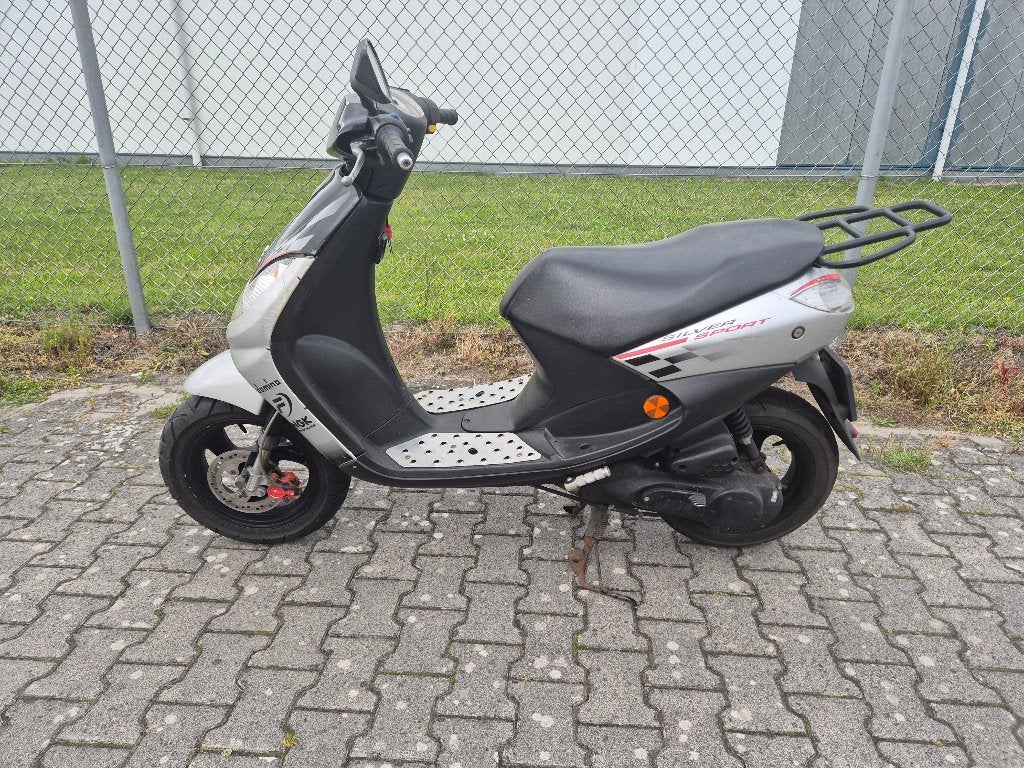 Peugeot Vivacity met blauw kenteken - Start met kickstarter, Ophalen, Gebruikt, Benzine, Peugeot