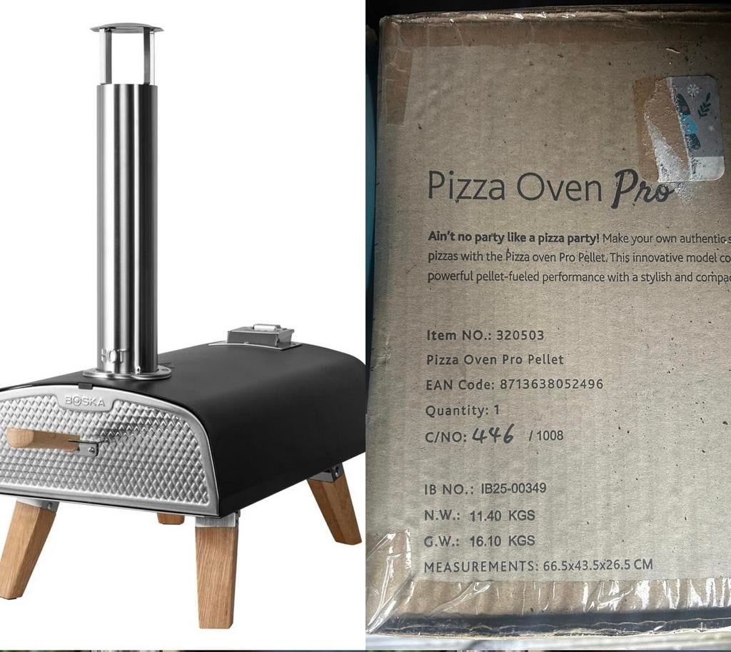Boska Pizza Oven Pro Pellet - Nieuw in Doos, Ophalen of Verzenden, Nieuw