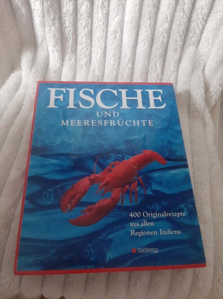 Hallwag Duits kookboek fusche und meeresfrüchte, Boeken, Ophalen, Zo goed als nieuw, Italië