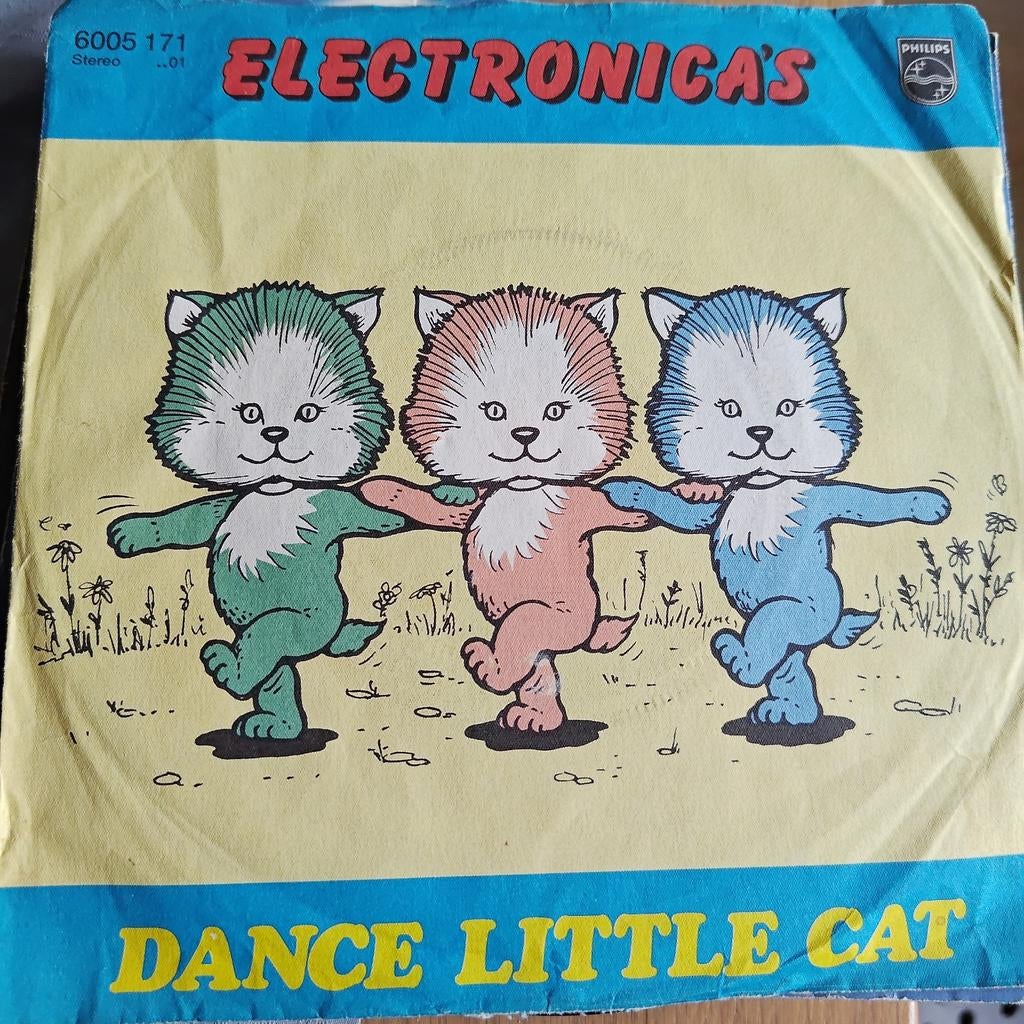 Electronica's - Dance Little Cat (Philips 6005 171), Cd's en Dvd's, Vinyl Singles, 7 inch, Ophalen of Verzenden