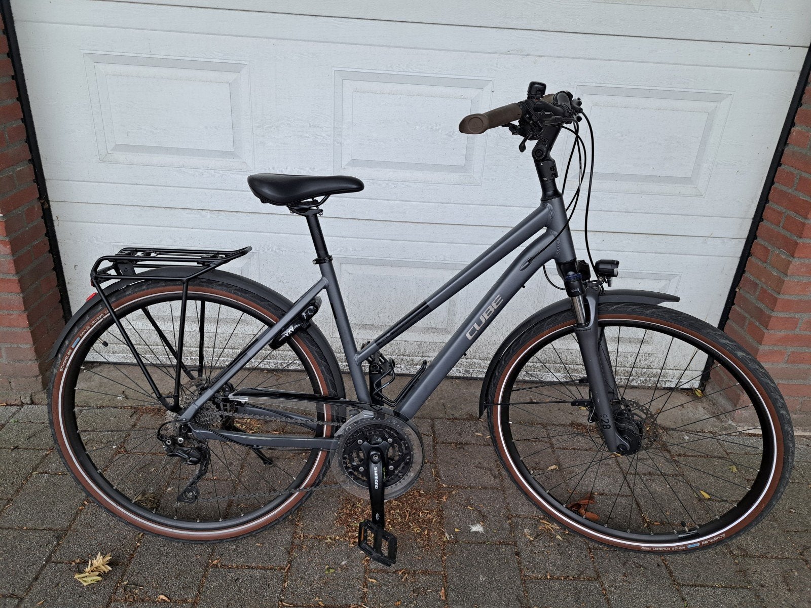 dames fiets cube touring E exc in nieuw staat, Zo goed als nieuw, Ophalen, Overige merken, 50 tot 53 cm