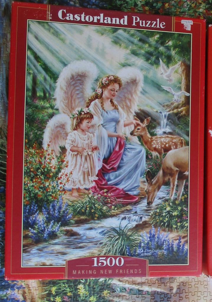 puzzel 1500stukjes compleet Castorland puzzle nette staat, Ophalen of Verzenden, 500 t/m 1500 stukjes, Gebruikt, Legpuzzel