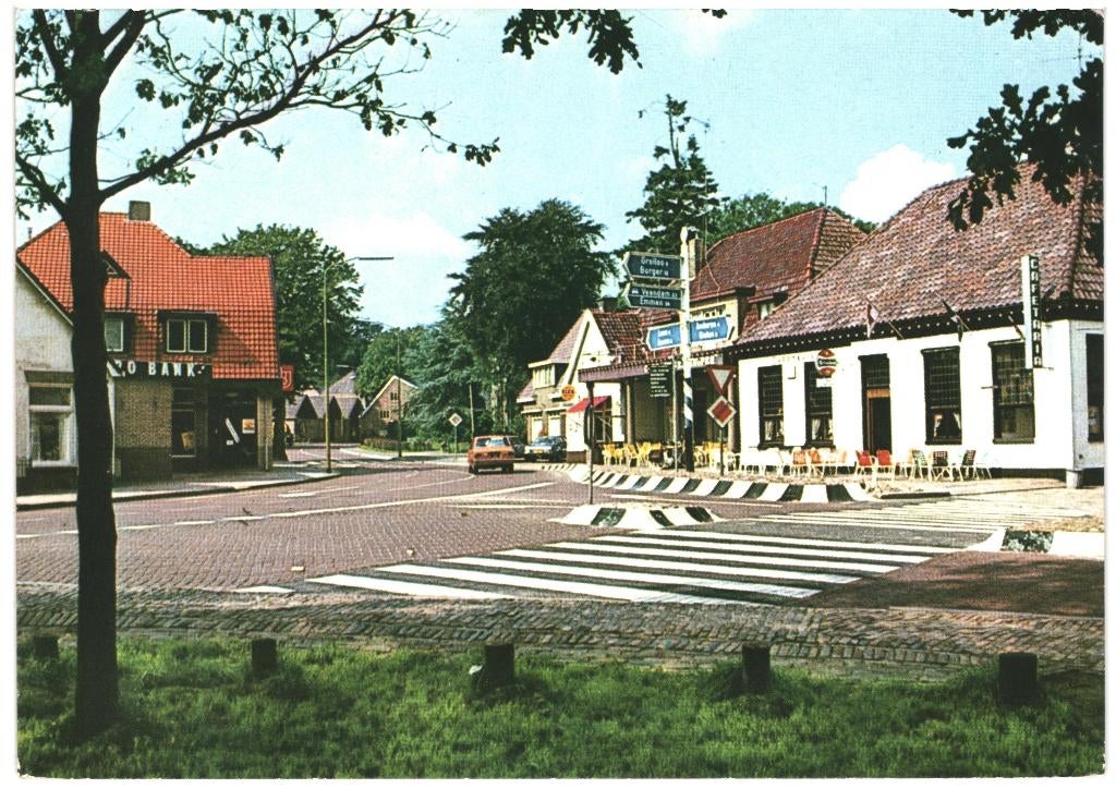 993055 Rolde 80+ Drenthe Dorpsstraat Amro Bank Gelopen, Ophalen of Verzenden, 1980 tot heden, Gelopen, Drenthe