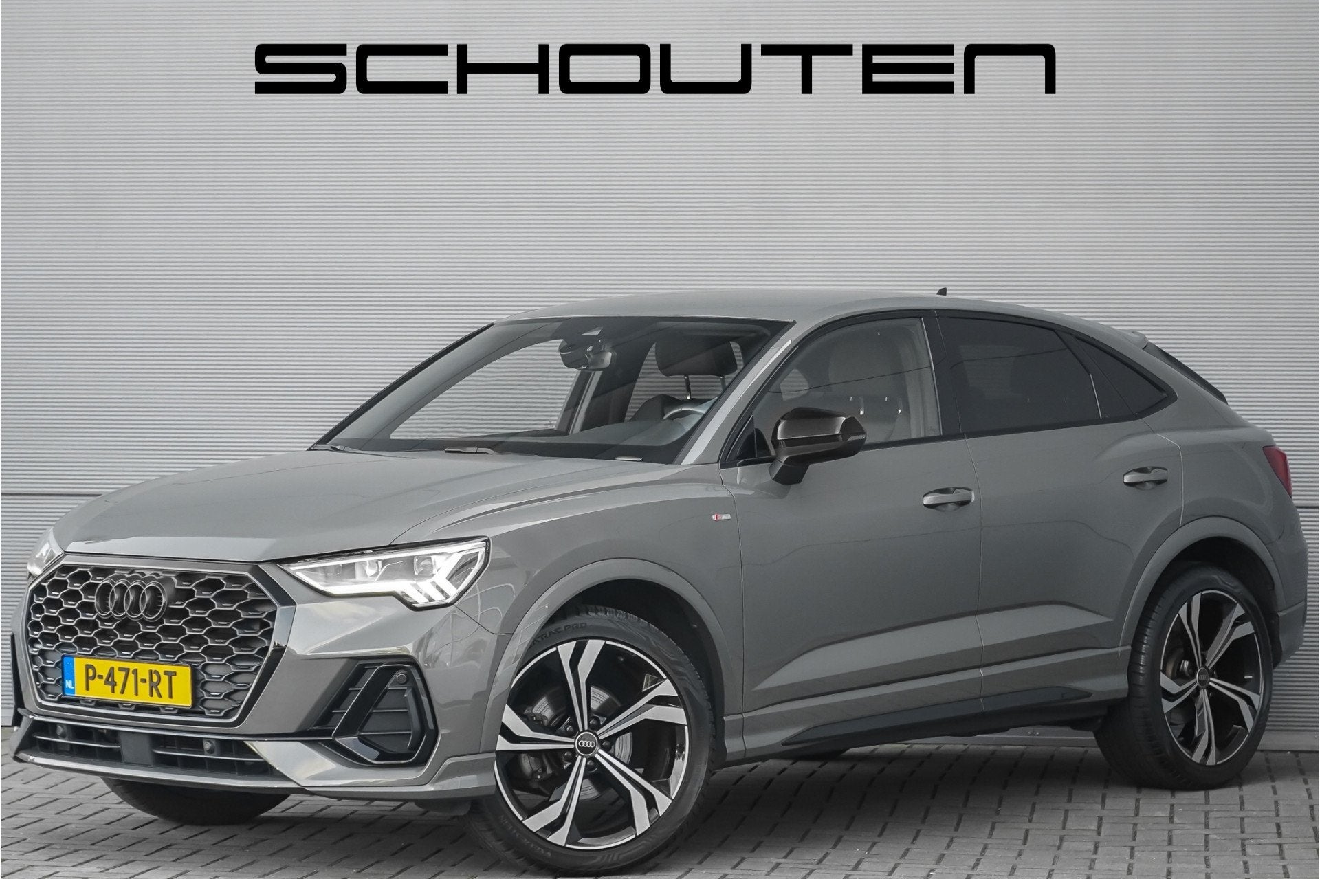 Audi Q3 Sportback 35 TFSI S Edition Zwart Optiek Chronosgrau, Auto's, 12 maanden, 15 km/l, 4 cilinders, 1505 kg