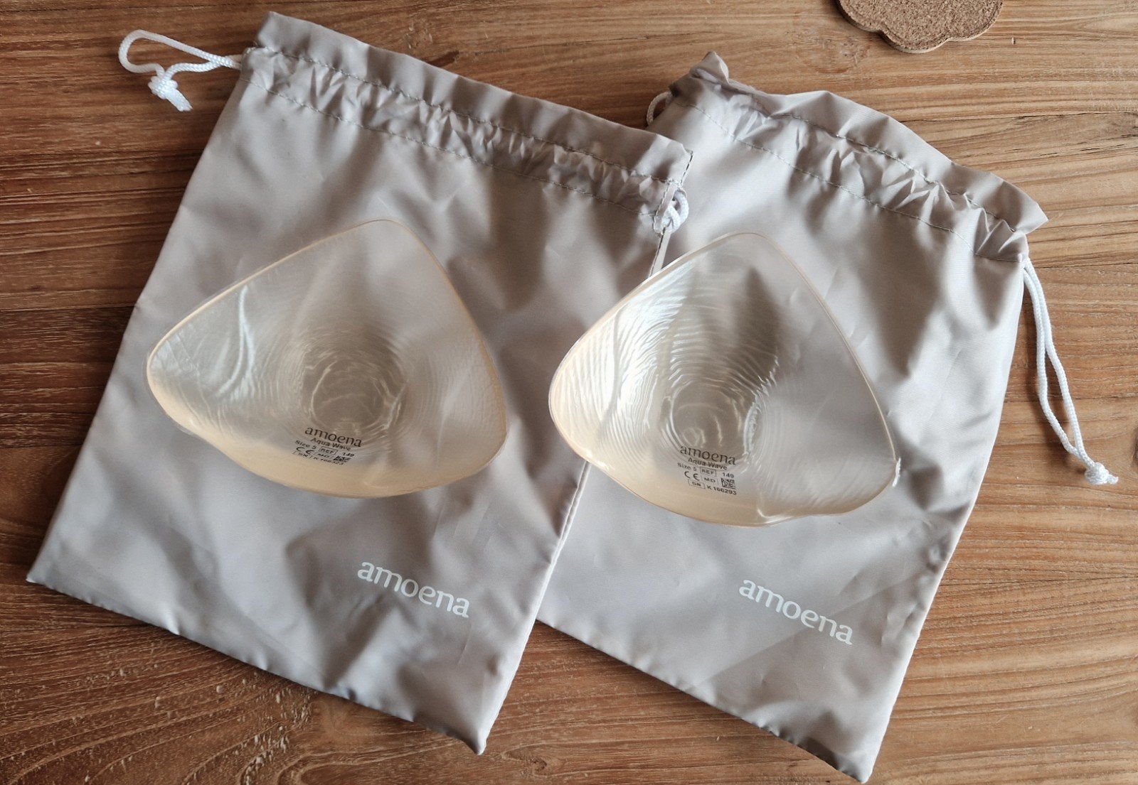 Amoena zwemprotheses zwem prothese set van 2 aqua wave mt 5, Ophalen of Verzenden, Zo goed als nieuw