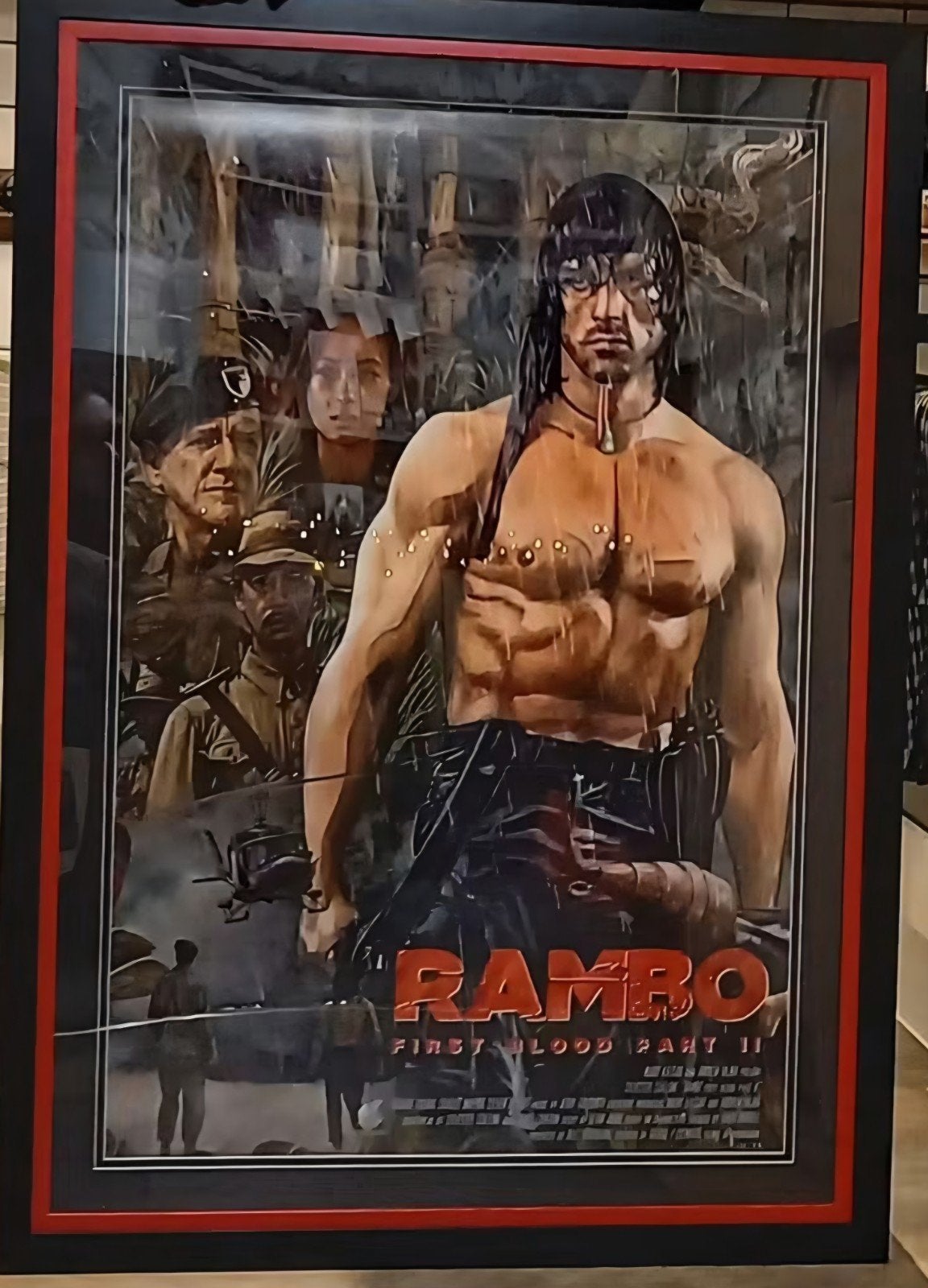 rambo, Ophalen of Verzenden, Zo goed als nieuw, A1 t/m A3, Film en Tv