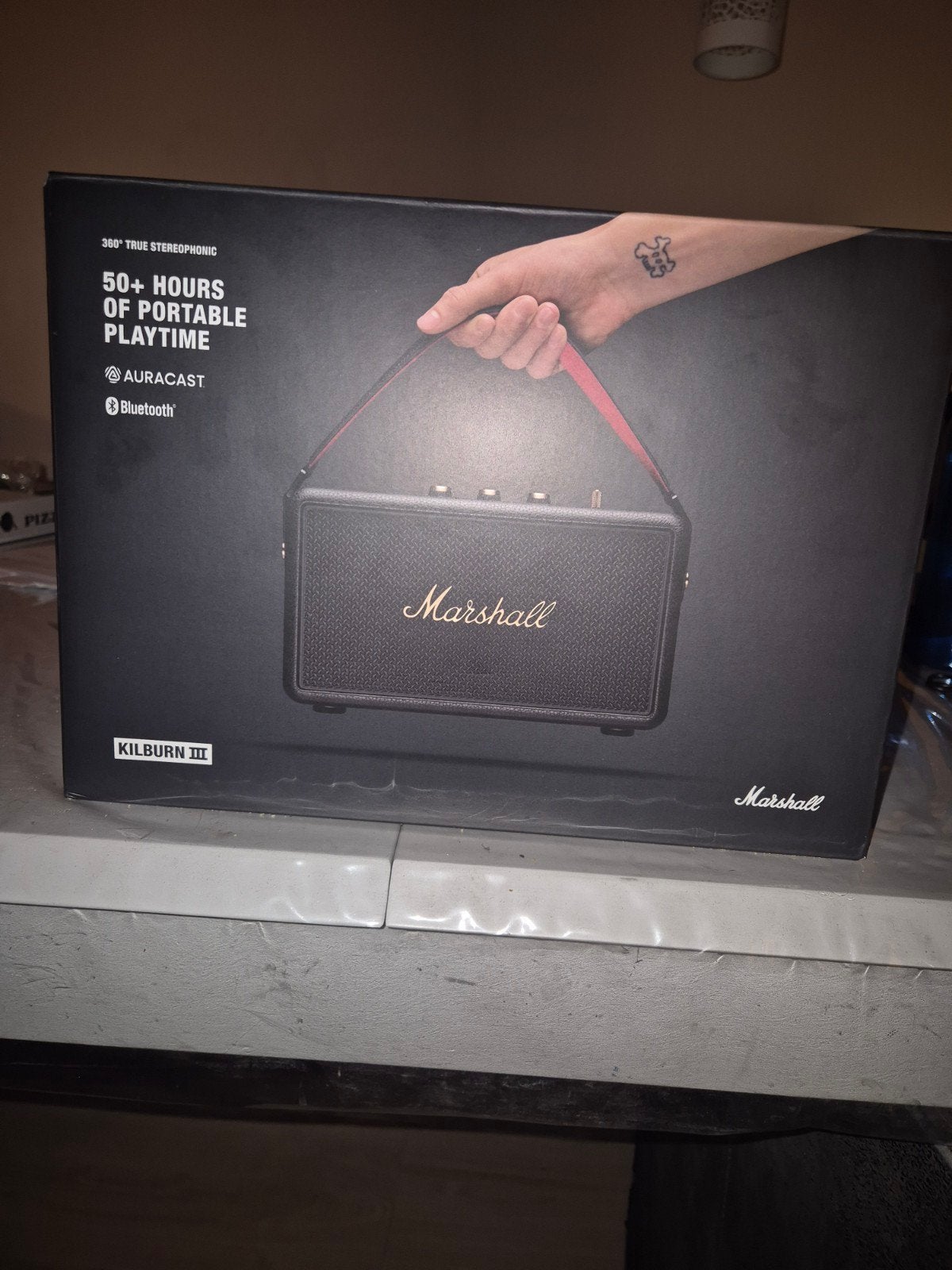 Marshall Kilburn III Bluetooth speaker - Nieuw in doos, Bluetooth, Ophalen of Verzenden, Nieuw, Draagbare speaker