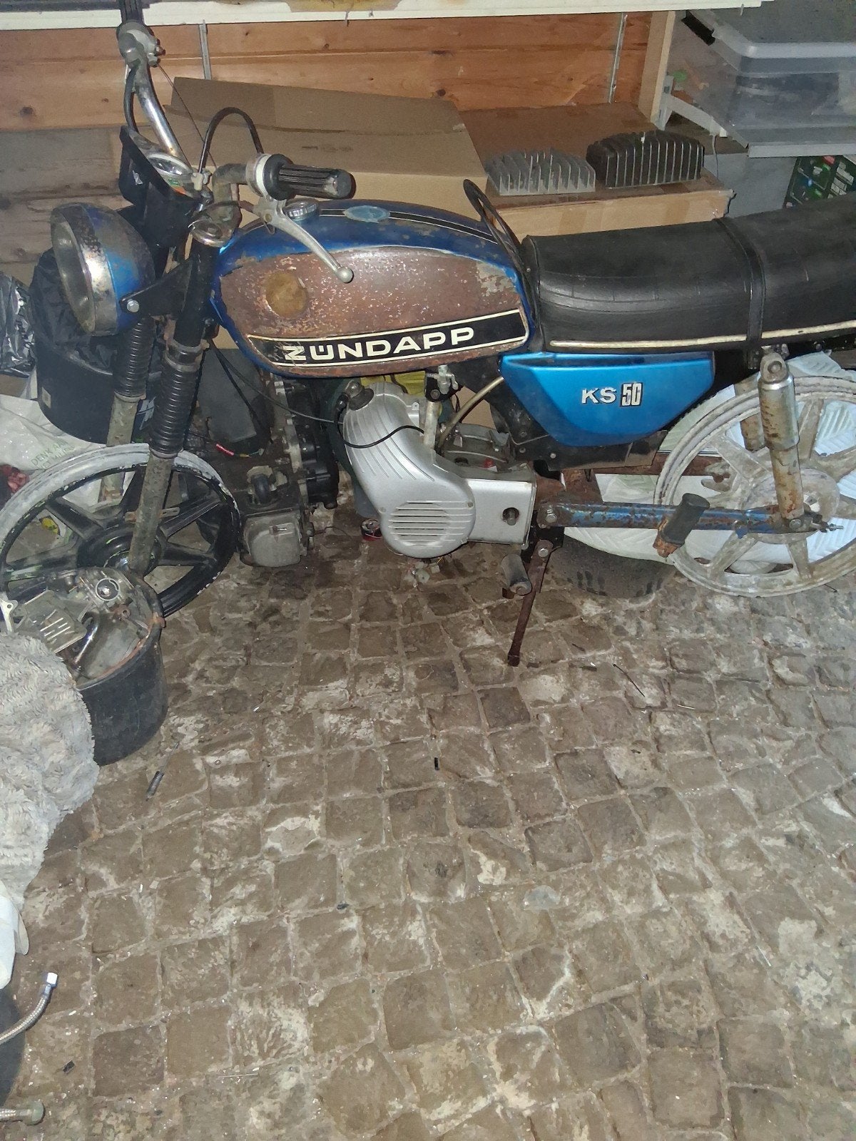 zundapp 529 schuurvonst, Ophalen, Gebruikt, Frame