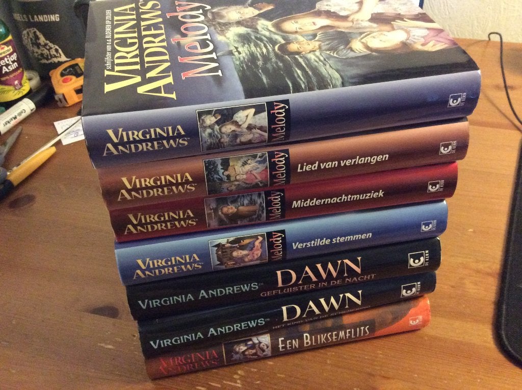 Virginia Andrews boeken. 7 stuks, Boeken, Ophalen of Verzenden, Gelezen, Virginia Andrews