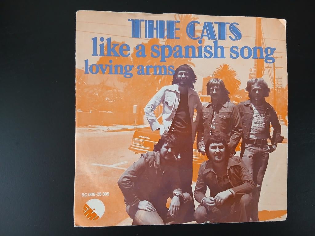 The Cats - Like a Spanish Song / Loving Arms (Single), Cd's en Dvd's, Vinyl Singles, Ophalen of Verzenden, Gebruikt, Pop