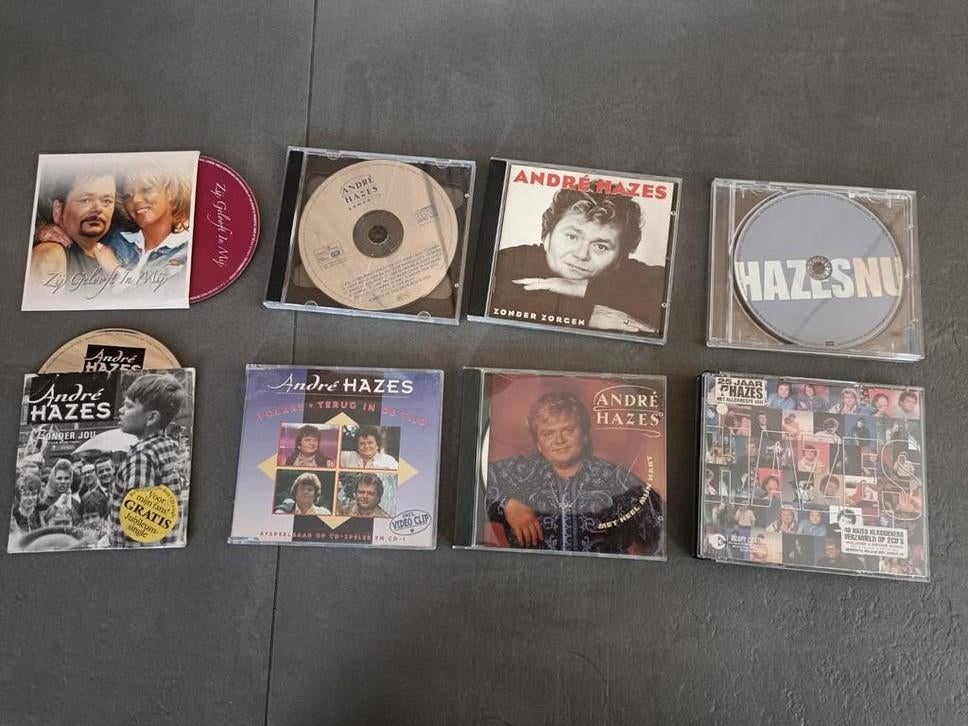 André Hazes CD collectie - Diverse albums, Ophalen of Verzenden, Gebruikt, Levenslied of Smartlap