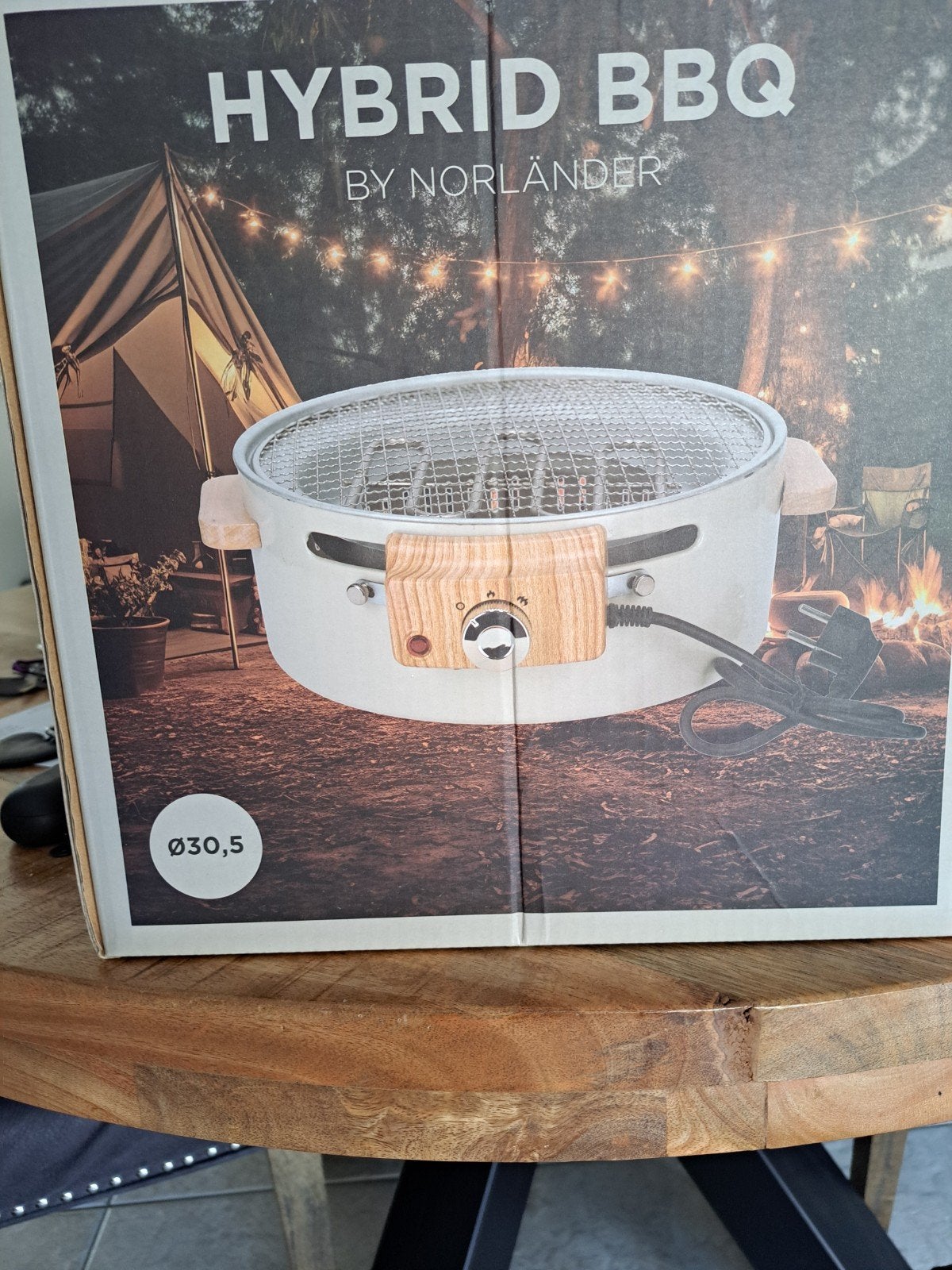 Nieuwe Norländer Hybride BBQ - Ø 30,5 cm, Ophalen of Verzenden, Nieuw, Norländer