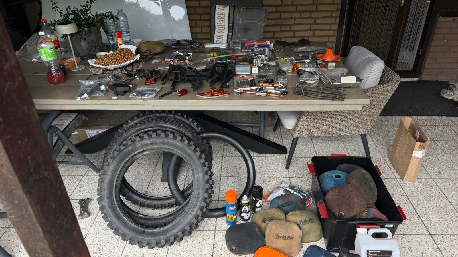 Diverse motocross / enduro onderdelen KTM HUSQVARNA GASGAS, Ophalen of Verzenden