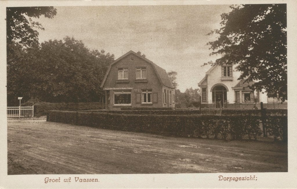 Vaassen Groet uit Dorpsgezicht, Verzenden, 1920 tot 1940, Ongelopen, Gelderland