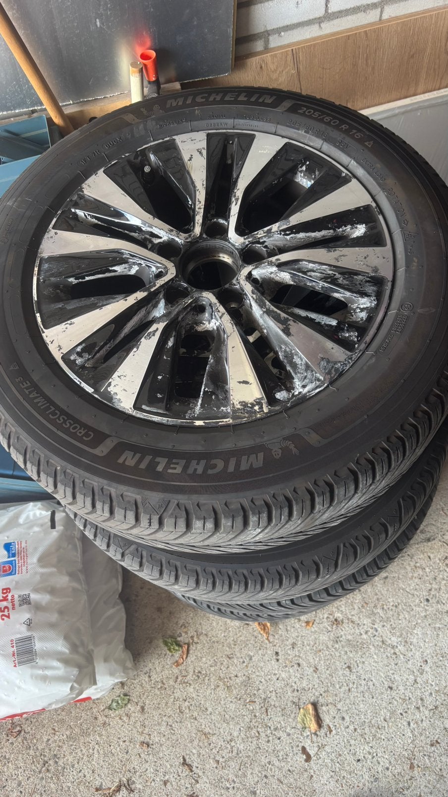 Mercedes velgen 17 inch + band all season, Velg(en), 17 inch, Ophalen of Verzenden, All Season