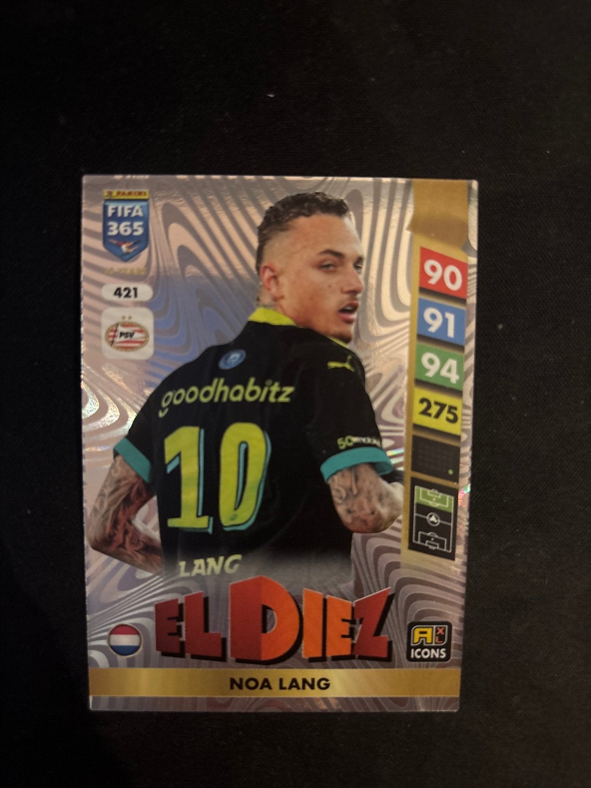 Panini FIFA 365 Adrenalyn XL 2023 Noa Lang PSV, Ophalen of Verzenden, Zo goed als nieuw, PSV, Spelerskaart
