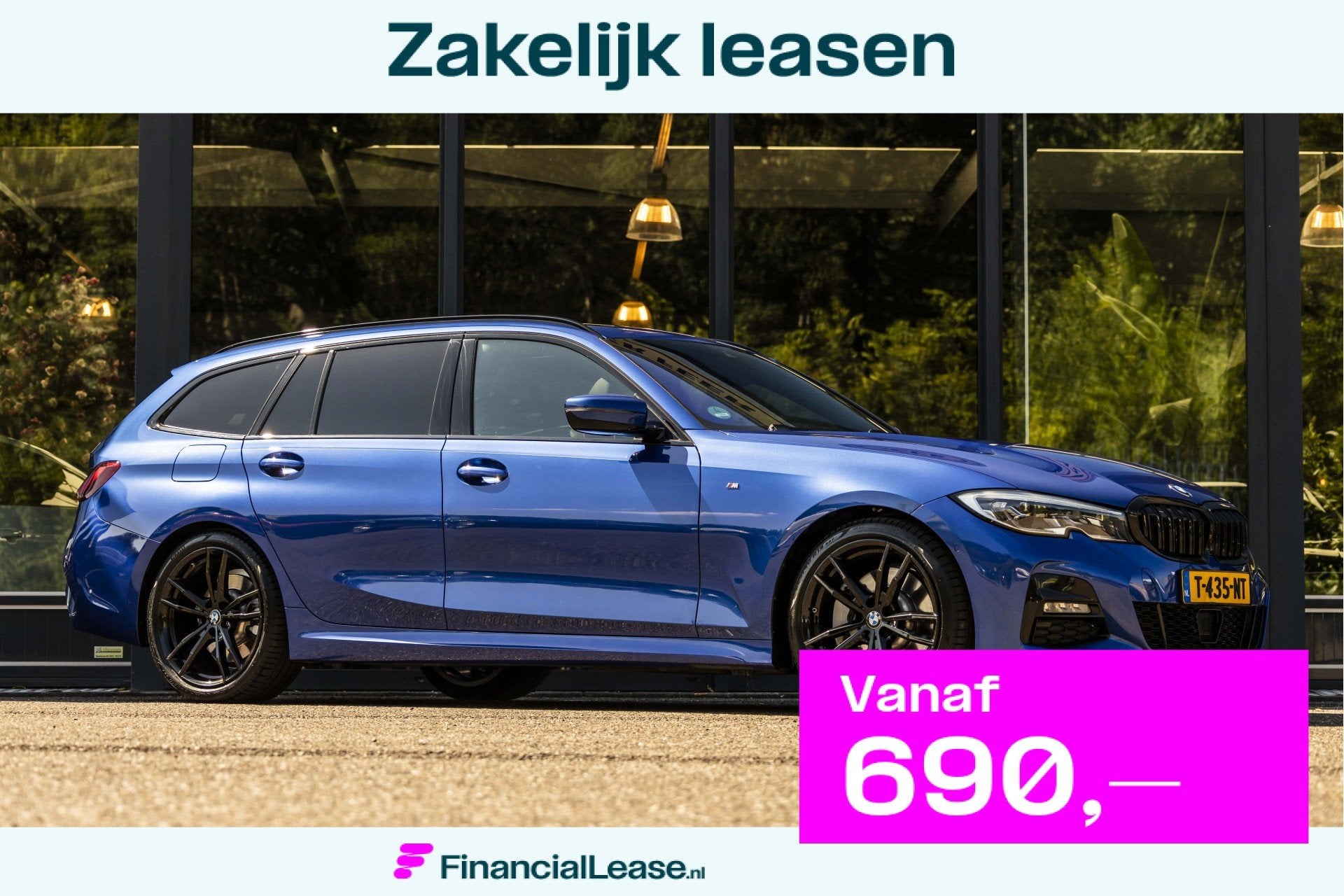 BMW 3 Serie Touring 330d High Executive M-Pakket, Automaat, Achterwielaandrijving, Euro 6, 197 €/maand