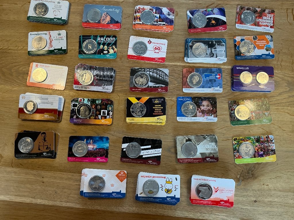 Coincards/penningen/historische munten, Ophalen of Verzenden, Koningin Beatrix, Euro's, Losse munt