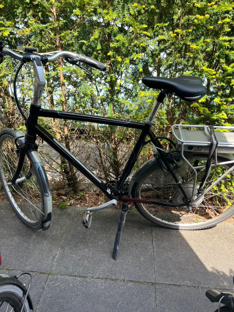 Gratis herenfiets, Ophalen, Gebruikt, Batavus, Schijfrem