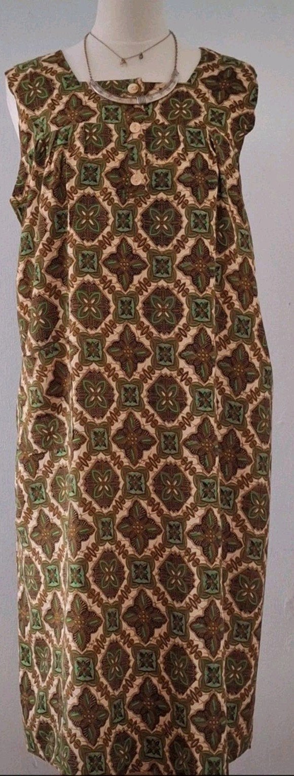 Mooie batik jurk uit Indonesië, Kleding | Dames, Overige kleuren, Maat 42/44 (L), Nieuw, Ophalen of Verzenden