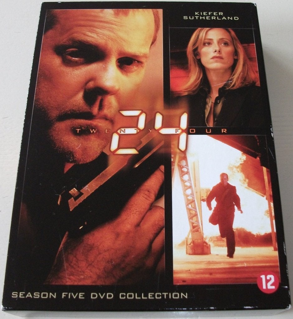 Dvd *** 24 *** 7-Disc Boxset Seizoen 5, Cd's en Dvd's, Engels, Nederlands, Ophalen of Verzenden, Zo goed als nieuw