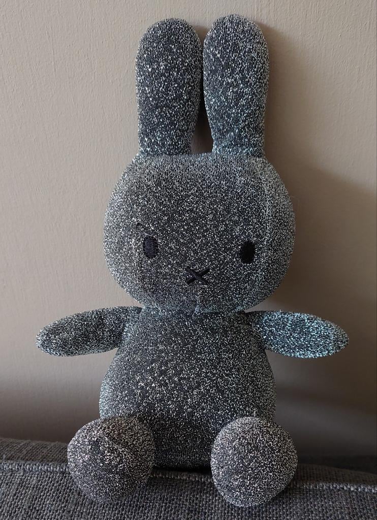 Nijntje Sparkle glitter zilver, 23 cm, Overige merken, Zilver, Konijn, Nijntje