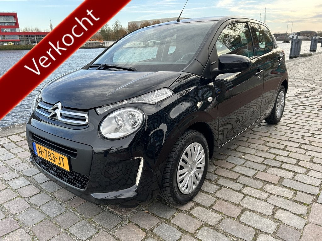 Citroën C1 1.0 VTi Feel 5 deurs airco niewe apk (bj 2021), Auto's, Voorwielaandrijving, Stof, Gebruikt, 4 stoelen