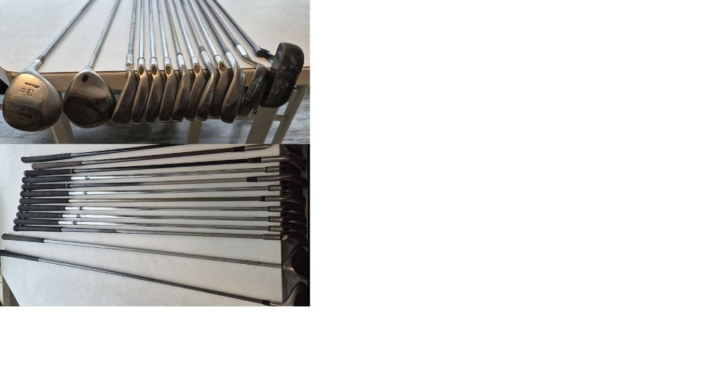 golfset voor beginner (zonder tas), Sport en Fitness, Ophalen, Gebruikt, Set, Overige merken