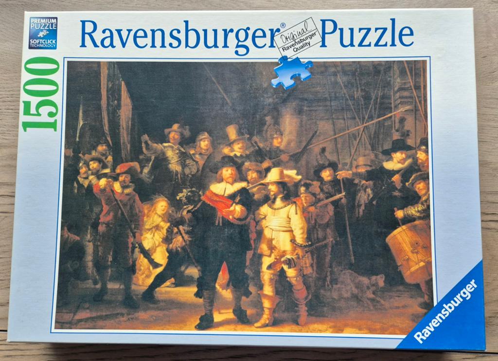 Ravensburger puzzel 1500 stukjes, Ophalen, 500 t/m 1500 stukjes, Zo goed als nieuw
