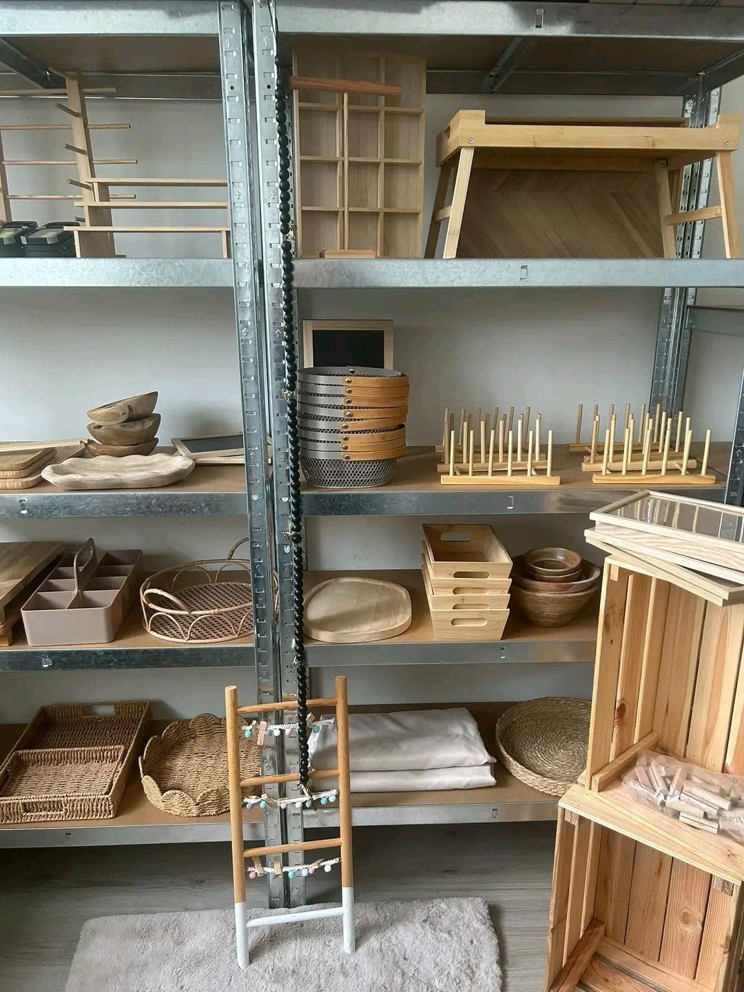 partij rotan,hout, bamboo, Ophalen of Verzenden