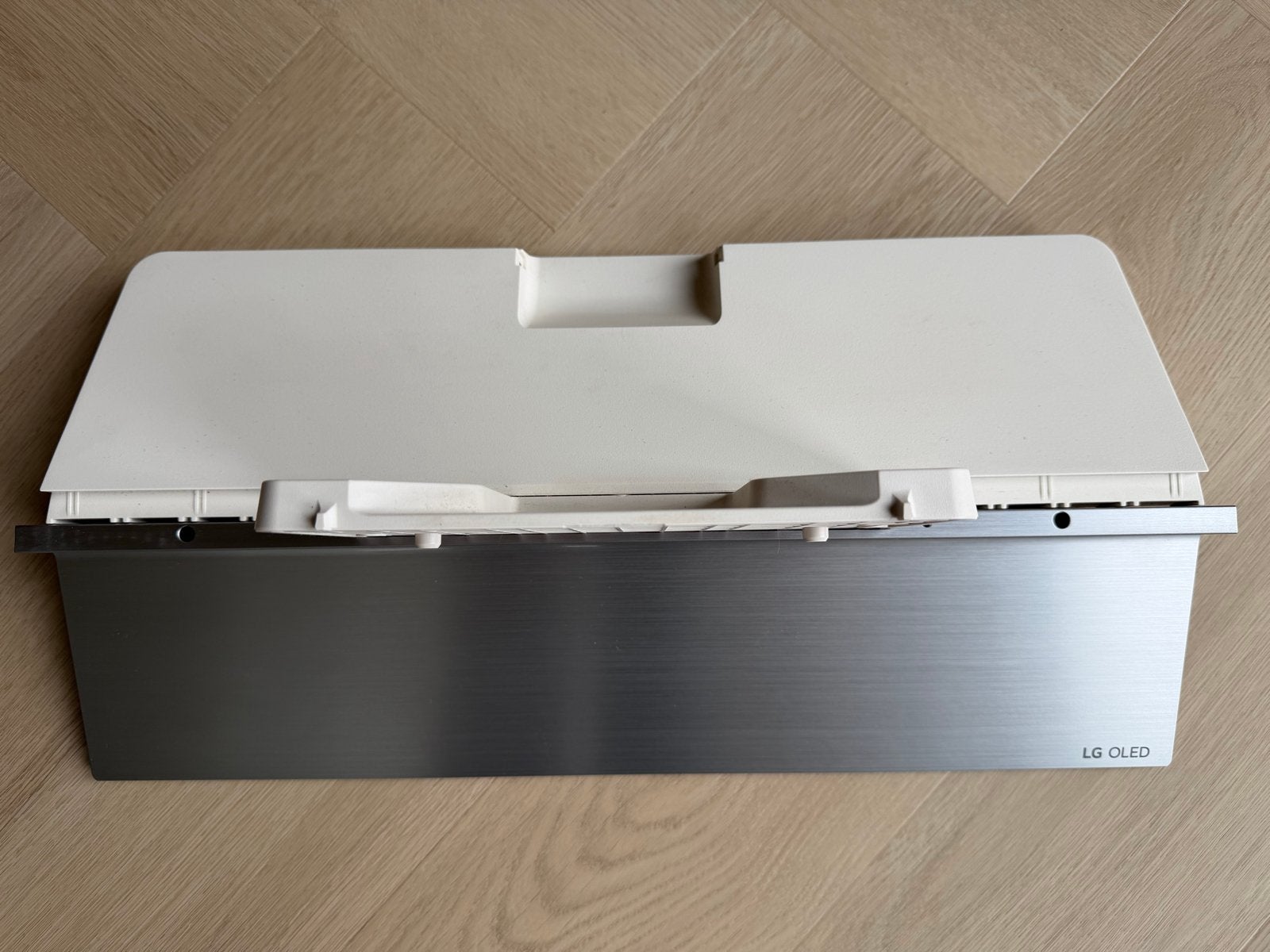 Voet voor LG OLED TV - Zilverkleurig, Ophalen of Verzenden, Zo goed als nieuw