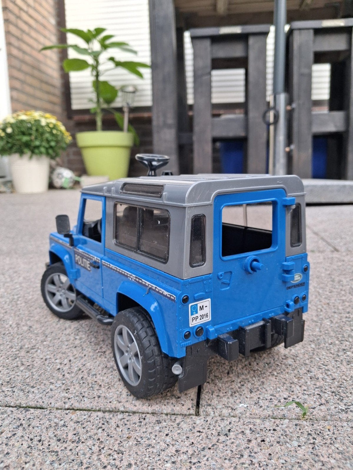 bruder Land Rover Politie Speelgoedauto, Kinderen en Baby's, Speelgoed | Speelgoedvoertuigen, Ophalen, Gebruikt