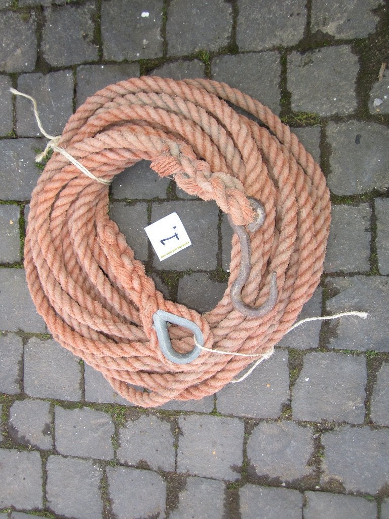 Hijs touwen, Ophalen, Gebruikt