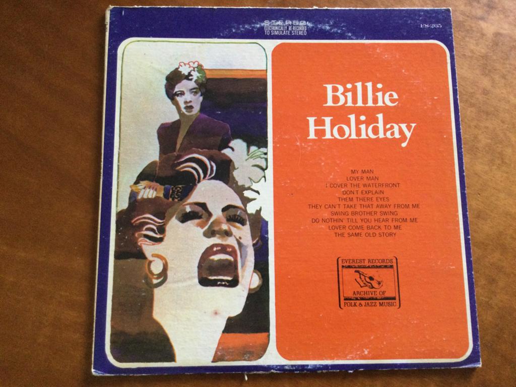 LP Billie Holiday, Cd's en Dvd's, Gebruikt, Ophalen of Verzenden, 1940 tot 1960, 12 inch