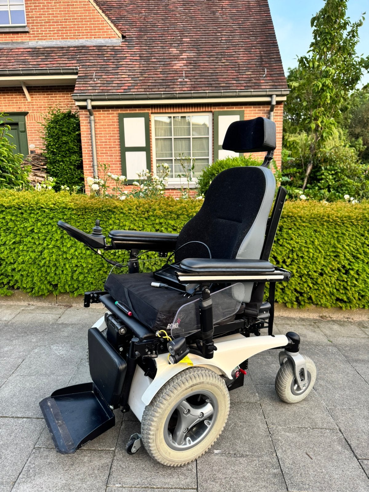 Quickie jive F elektrische rolstoel met alle mogelijkheden, Ophalen of Verzenden, Inklapbaar, Zo goed als nieuw, Elektrische rolstoel