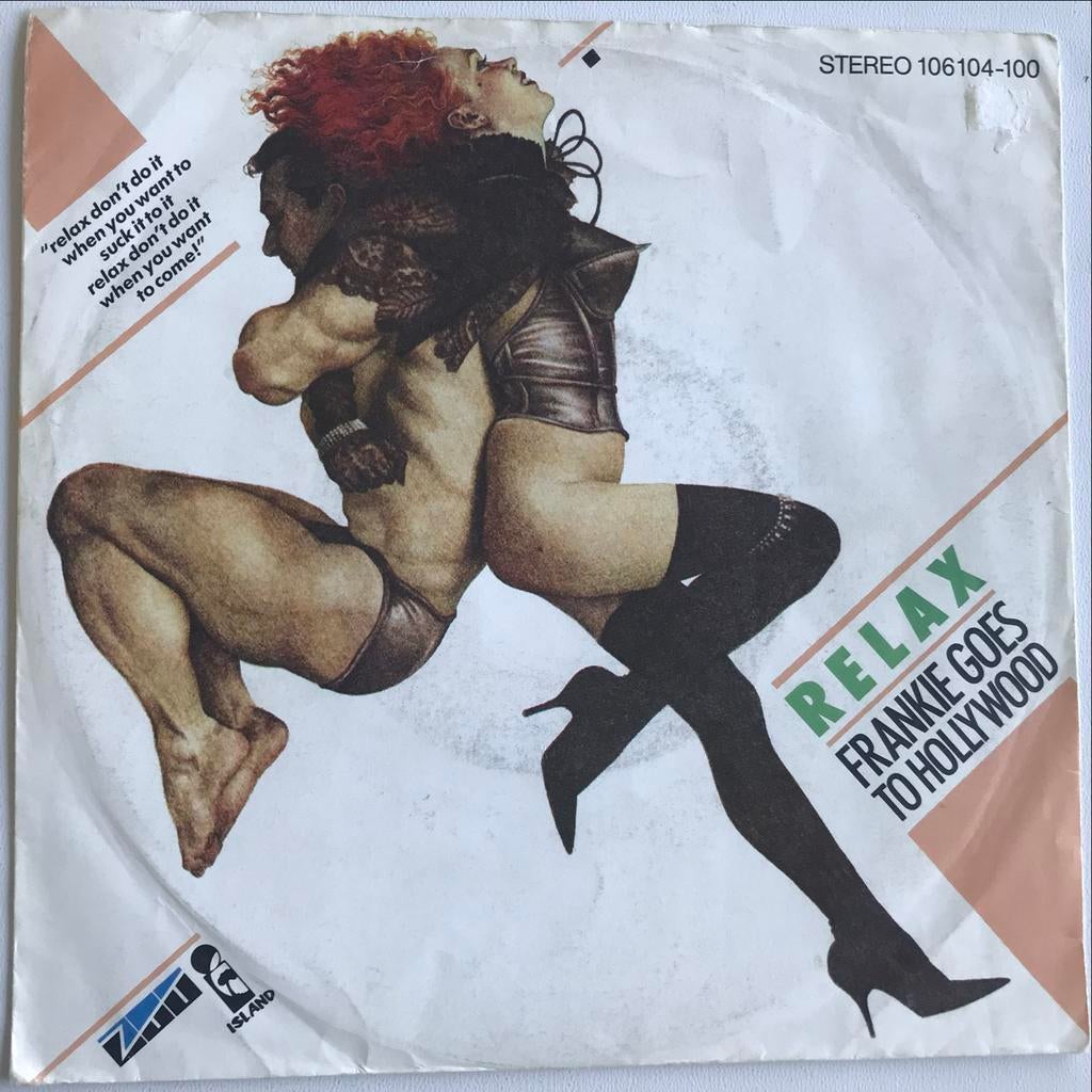 Frankie Goes To Hollywood - Relax (Single, 1983), Gebruikt, 7 inch, Ophalen of Verzenden, Pop