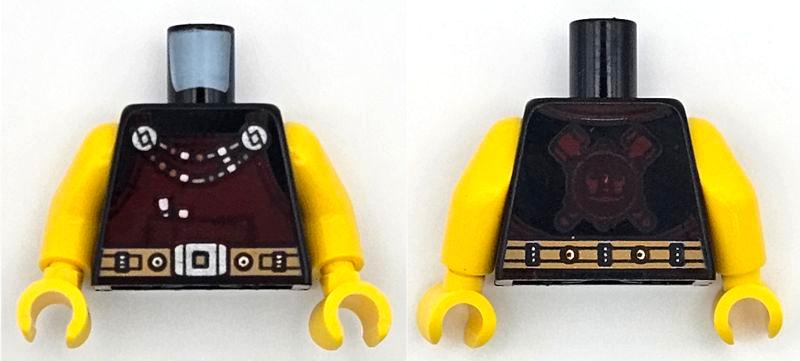 Lego Vikings Minfig Torso Viking (NIEUW), Lego, Nieuw, Ophalen of Verzenden, Losse stenen