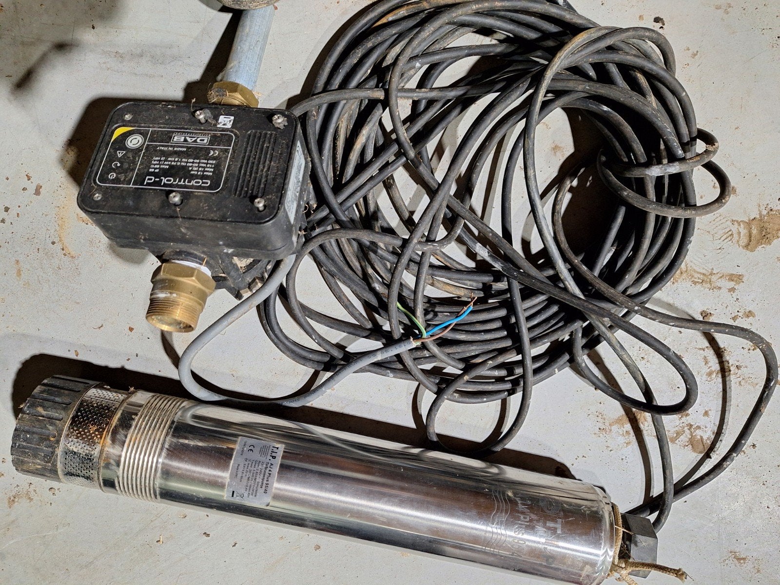 T.I.P. AJ 4 Plus 95/40 Bronpomp met DAB Control-D, Ophalen of Verzenden, Gebruikt