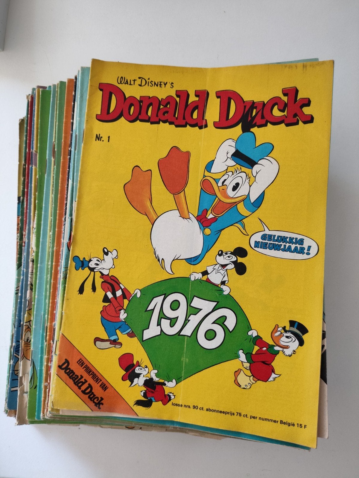 Donald Duck complete jaargang 1976, Boeken, Meerdere stripboeken, Ophalen of Verzenden, Gelezen, Walt Disney