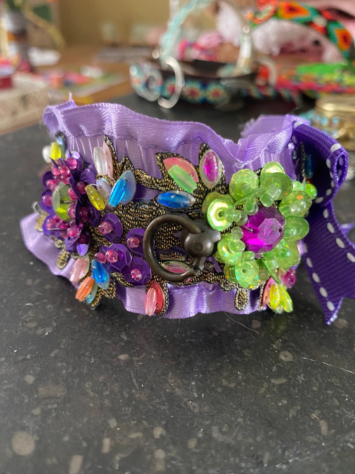 Halsband pup paars, Ophalen of Verzenden, Nieuw