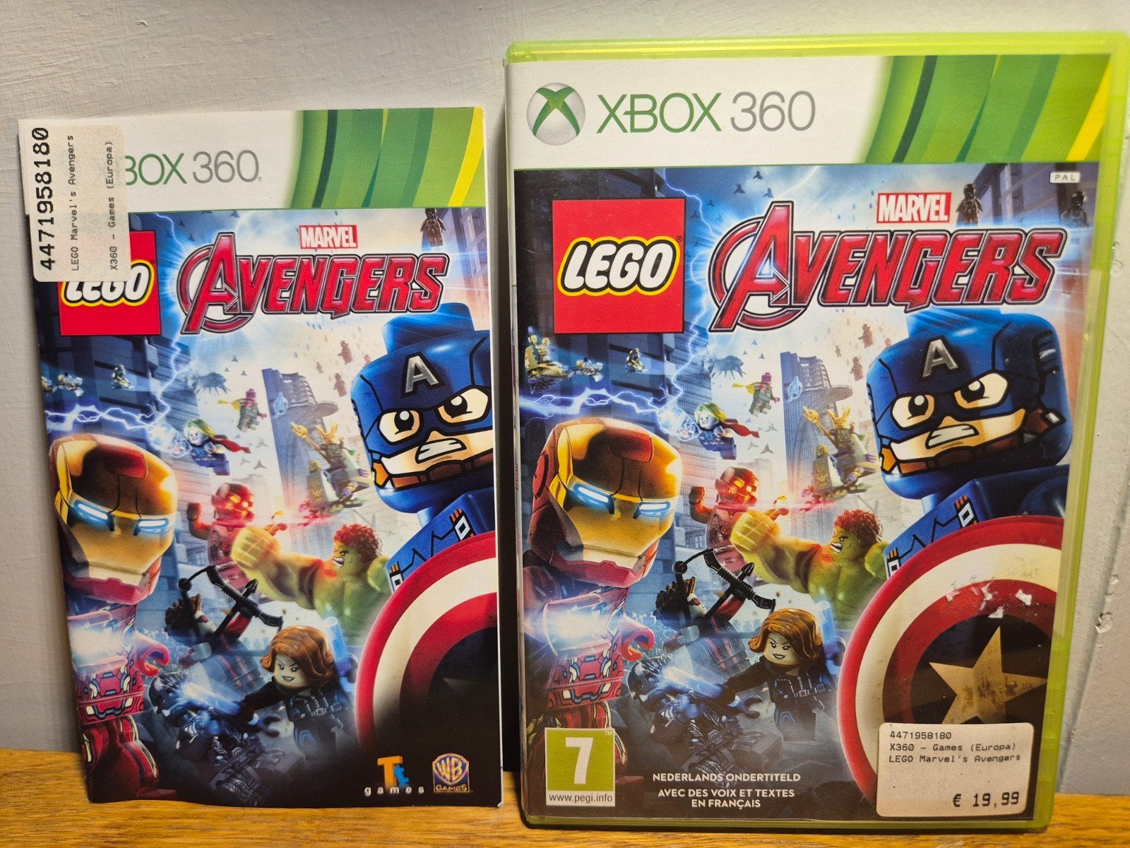 Lego Marvel Avengers XboX 360, Avontuur en Actie, 2 spelers, Ophalen of Verzenden, Zo goed als nieuw