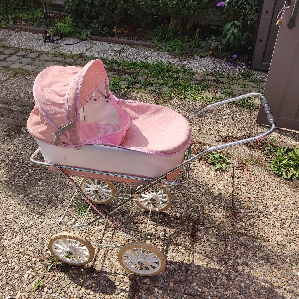 Poppenwagen, Ophalen, Gebruikt, Babypop