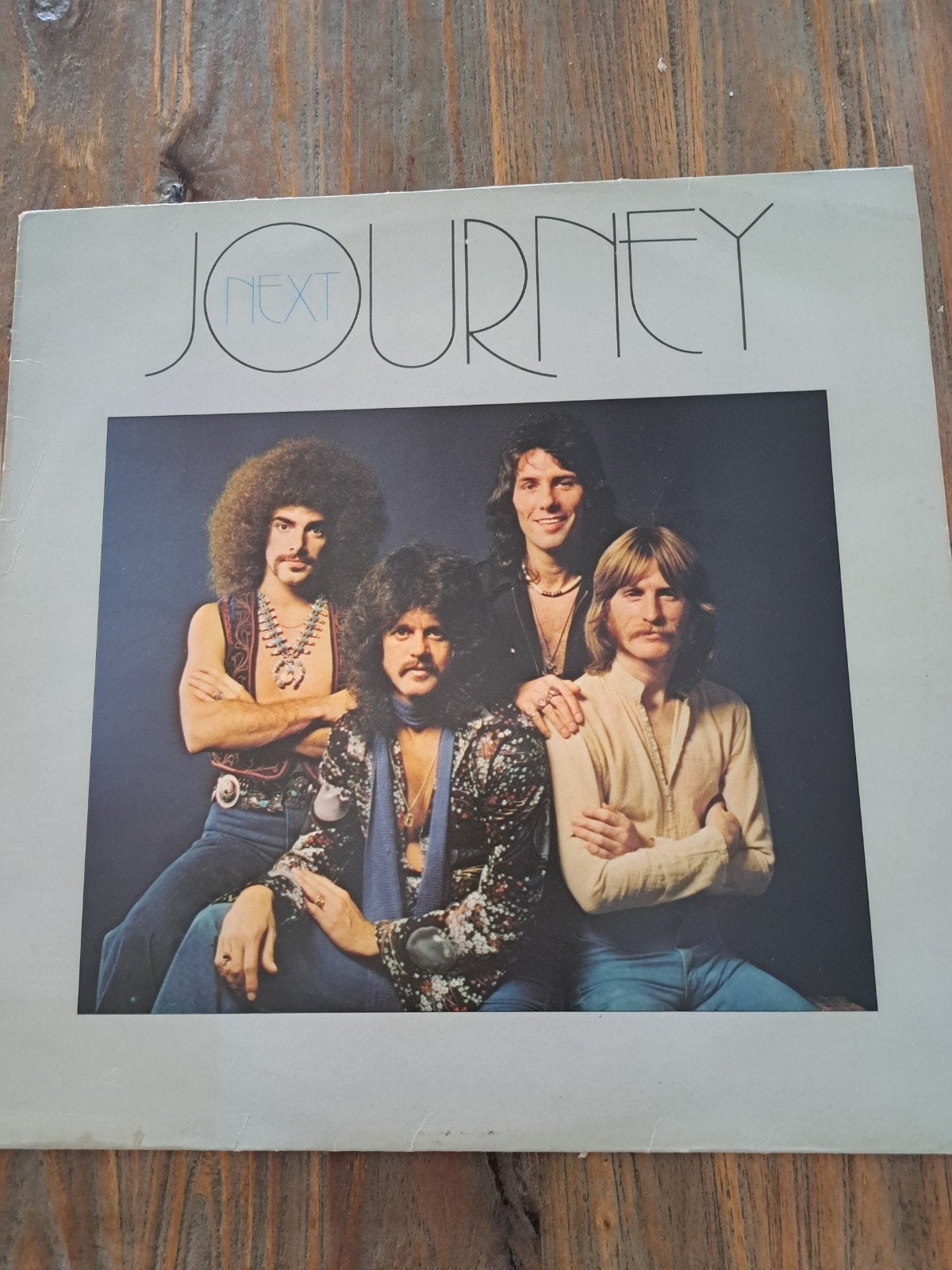 JOURNEY NEXT HARD ROCK LP, Cd's en Dvd's, Vinyl | Rock, Ophalen of Verzenden, Gebruikt, 12 inch, Poprock