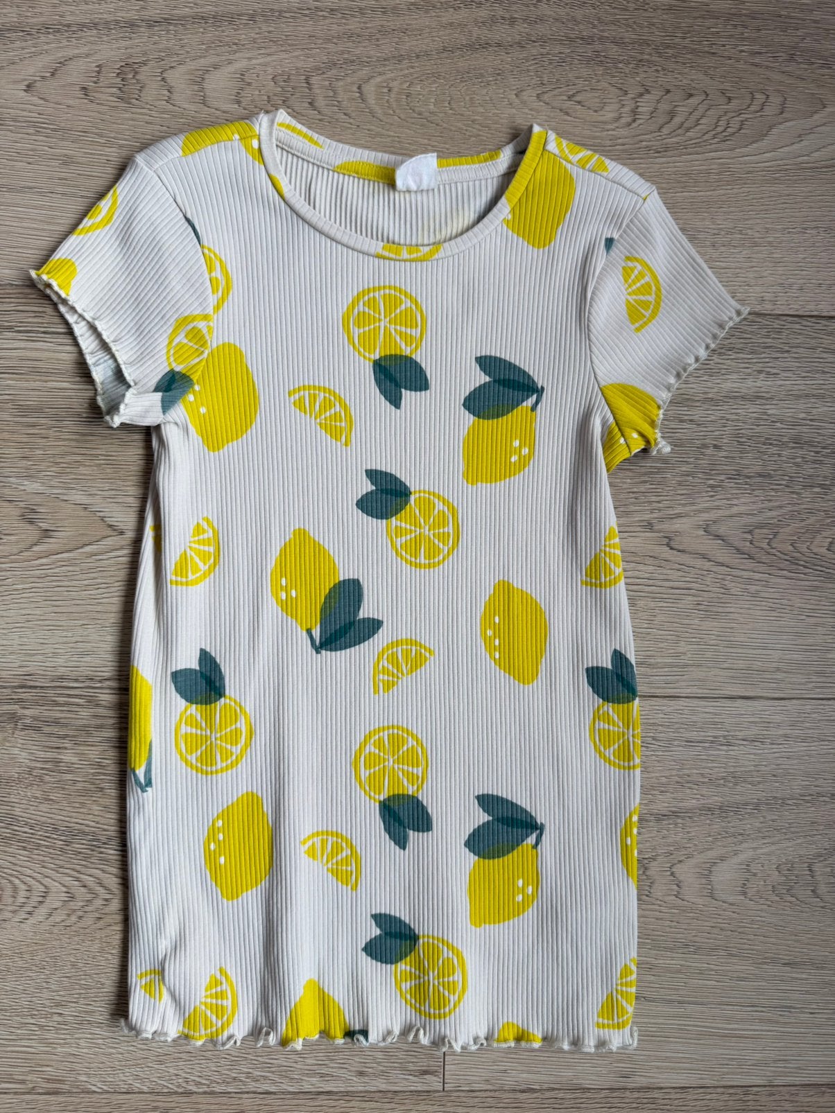 Hema Tshirt Citroen Maat 146/152 Meisje, Ophalen of Verzenden, Zo goed als nieuw, Meisje, Shirt of Longsleeve