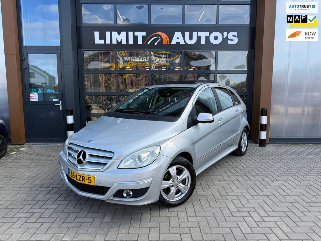 Mercedes-Benz B-klasse 200 Turbo Aut/Schuifdak/Airco/Cruise/, Auto's, Stof, Gebruikt, 4 cilinders, Origineel Nederlands