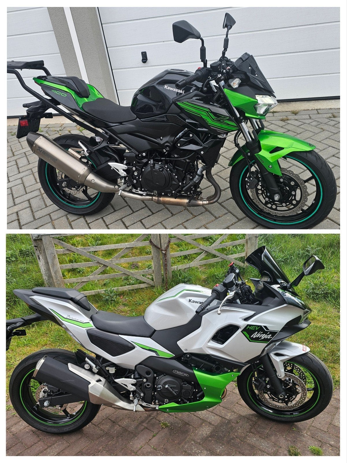 Kawasaki Ninja 7 hybrid bj24, 2300km! Kawasaki Z400 3300km, Motoren, Motoren | Kawasaki, 2 cilinders, Kawasaki, Motorrijbewijs A