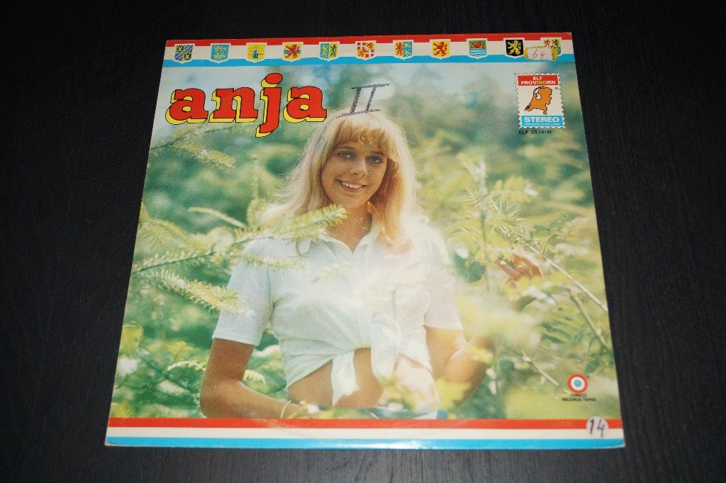 LP Anja - Elf Prov. - krasvrij 1768, Ophalen, LP, Pop, Zo goed als nieuw